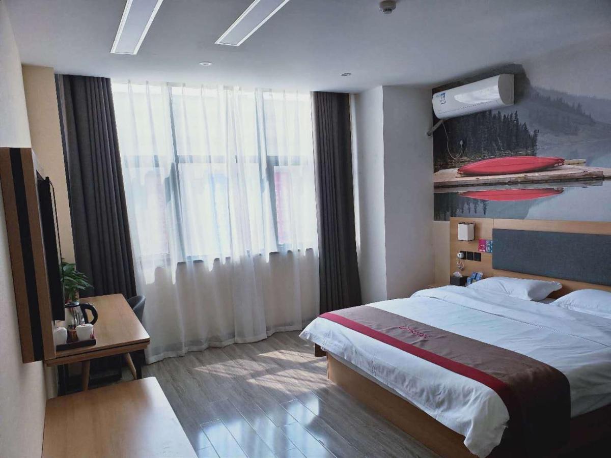 Thank Inn Chain Hotel Anhui Bengbu South Railway Station Exterior photo